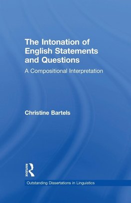 The Intonation of English Statements and Questions