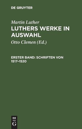 Schriften von 1517-1520