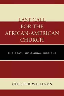 LAST CALL FOR THE AFRICAN AMERPB