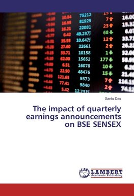 The impact of quarterly earnings announcements on BSE SENSEX