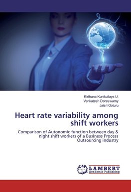 Heart rate variability among shift workers