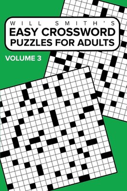 Easy Crossword Puzzles For Adults - Volume 3