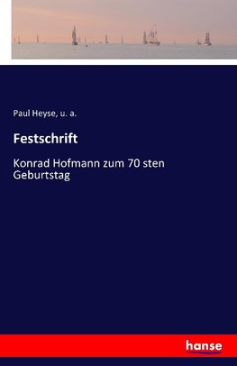 Festschrift