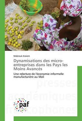 Dynamisations des micro-entreprises dans les Pays les Moins Avancés