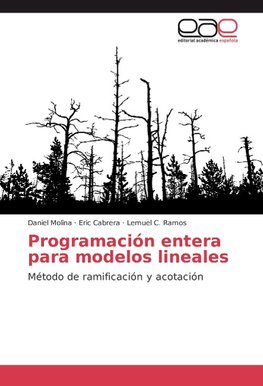 Programación entera para modelos lineales