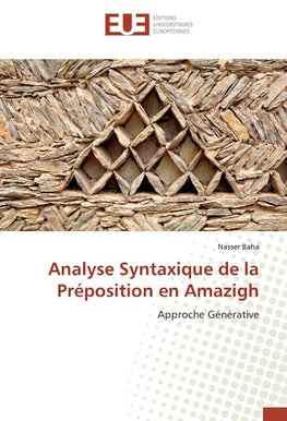 Analyse Syntaxique de la Préposition en Amazigh