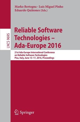 Reliable Software Technologies - Ada-Europe 2016