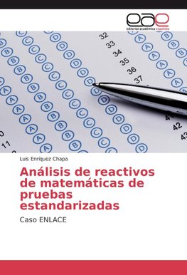 Análisis de reactivos de matemáticas de pruebas estandarizadas