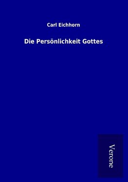 Die Persönlichkeit Gottes