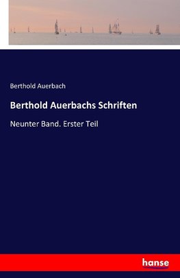 Berthold Auerbachs Schriften