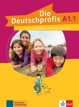 Die Deutschprofis A1.1. Kurs- und Übungsbuch mit Audios und Clips online