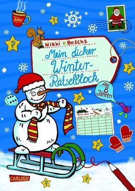 Mein dicker Winter-Rätselblock