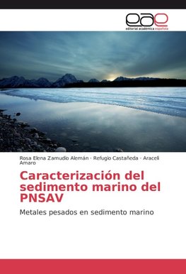 Caracterización del sedimento marino del PNSAV