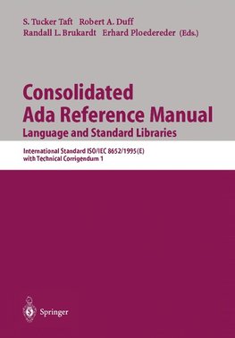 Consolidated Ada Reference Manual. Language and Standard Libraries