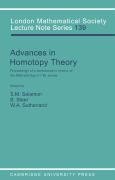 Advances in Homotopy Theory