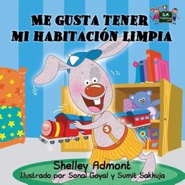 Me gusta tener mi habitación limpia