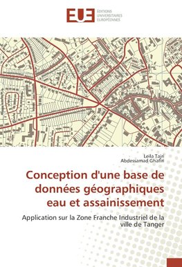 Conception d'une base de données géographiques eau et assainissement