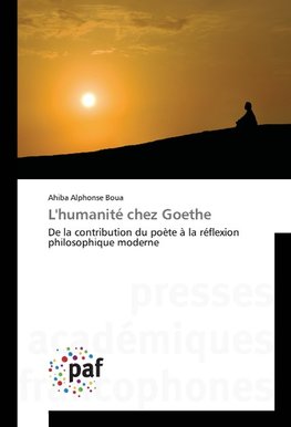 L'humanité chez Goethe