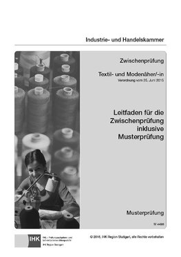 PAL-Leitfaden Textil- und Modenäher/-in für die Zwischenprüfung