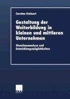 Gestaltung der Weiterbildung in kleinen und mittleren Unternehmen