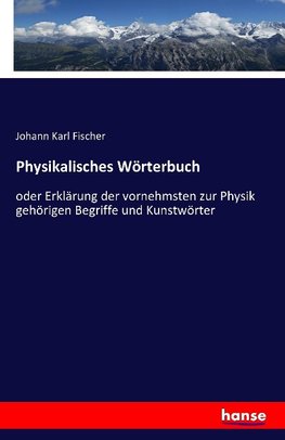 Physikalisches Wörterbuch