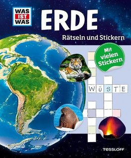 Rätseln und Stickern: Erde