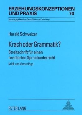 Krach oder Grammatik?