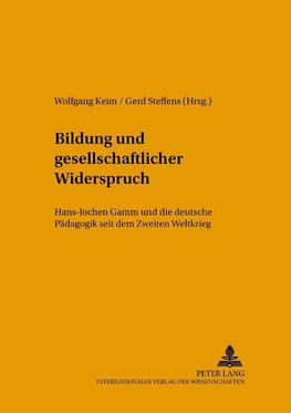 Bildung und gesellschaftlicher Widerspruch