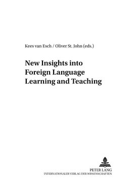 New Insights into Foreign Language Learning and Teaching