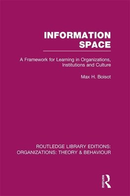 Boisot, M: Information Space (RLE: Organizations)