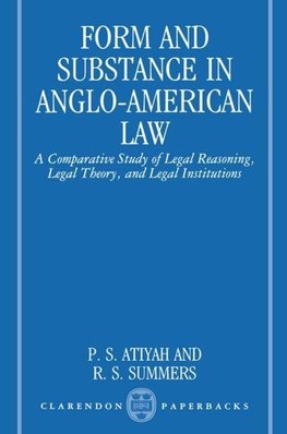 Form and Substance in Anglo-American Law