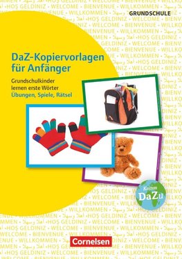 DaZ-Kopiervorlagen für Anfänger - Grundschulkinder lernen erste Wörter