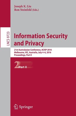 Information Security and Privacy