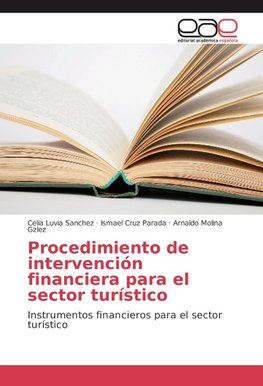 Procedimiento de intervención financiera para el sector turístico