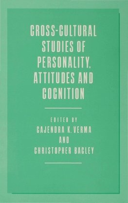 Bagley, C: Cross-Cultural Studies of Personality, Attitudes