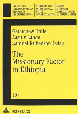 The Missionary Factor in Ethiopia