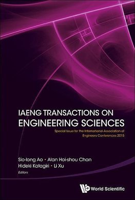 Sio-iong, A:  Iaeng Transactions On Engineering Sciences: Sp