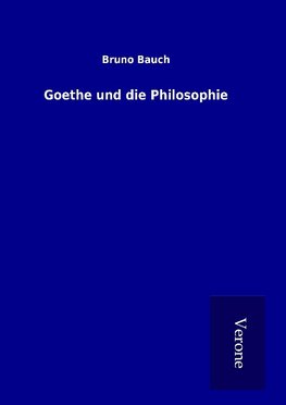 Goethe und die Philosophie