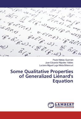 Some Qualitative Properties of Generalized Liénard's Equation