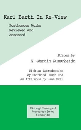 Karl Barth In Re-View