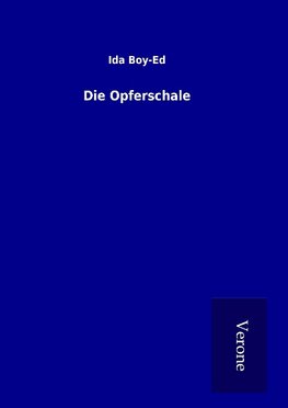 Die Opferschale