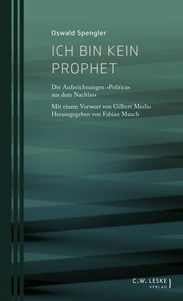 Ich bin kein Prophet