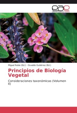 Principios de Biología Vegetal