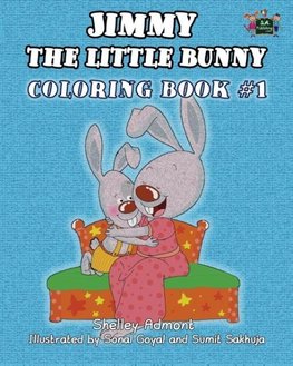 Jimmy the little bunny. Coloring book #1