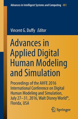 Advances in Applied Digital Human Modeling and Simulation