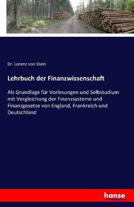 Lehrbuch der Finanzwissenschaft