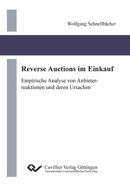 Reverse Auctions im Einkauf