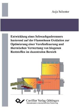 Entwicklung eines Schwachgasbrenners basierend auf der Flammenlosen Oxidation zur Optimierung einer Vorofenfeuerung und thermischen Verwertung von biogenen Reststoffen im dezentralen Bereich