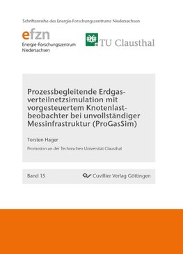 Prozessbegleitende Erdgasverteilnetzsimulation mit vorgesteuertem Knotenlastbeobachter bei unvollständiger Messinfrastruktur (ProGasSim)