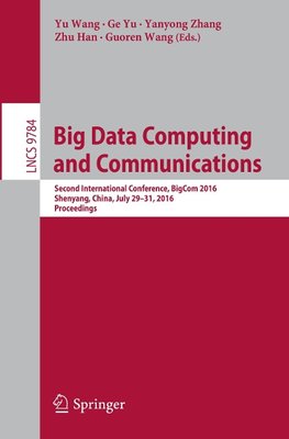 Big Data Computing and Communications